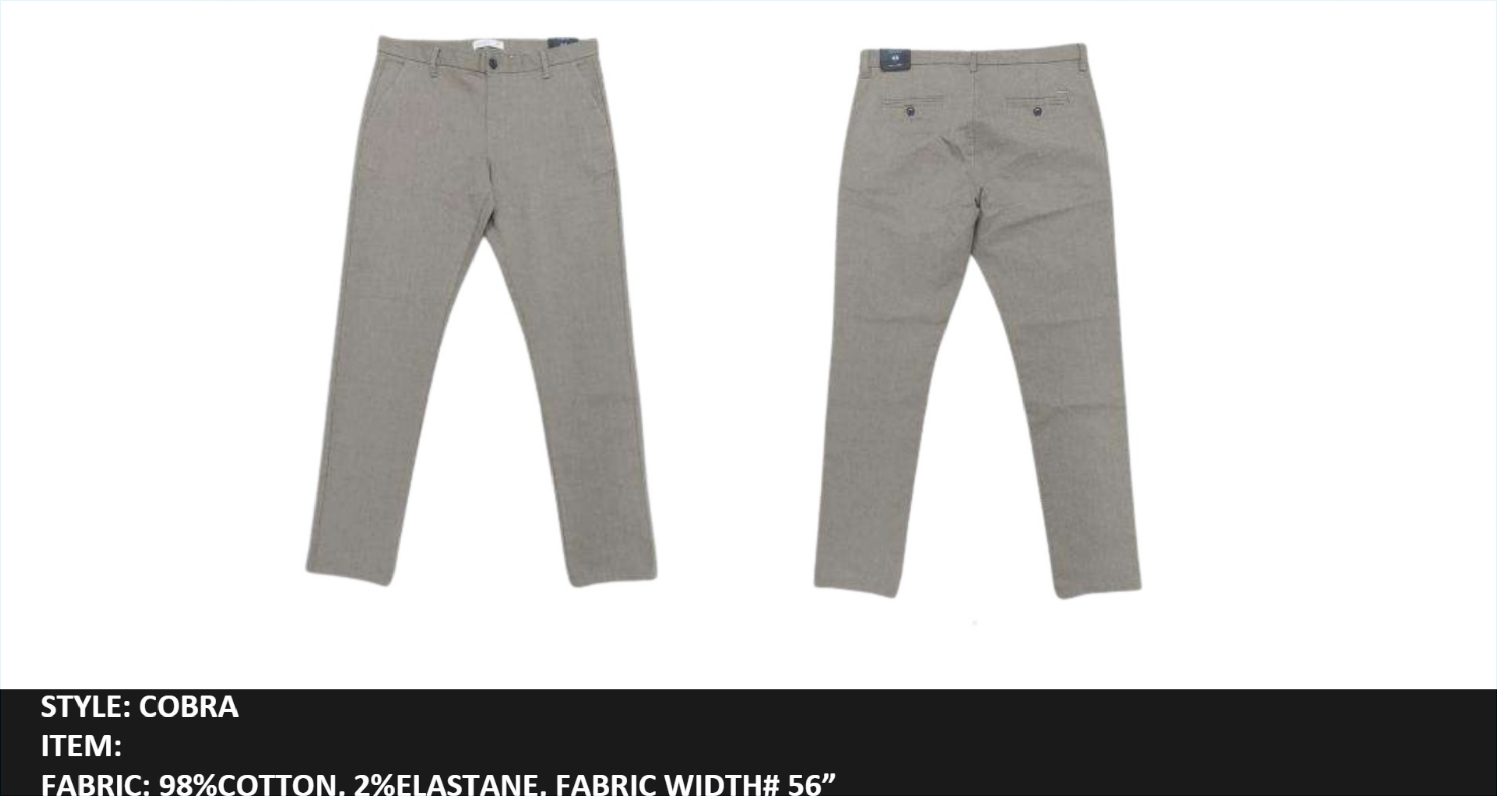 Non-Denim Bottom TWILL